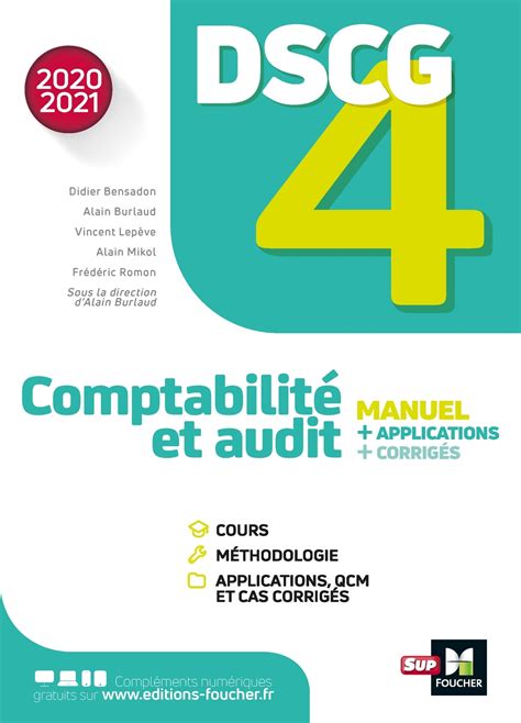 DSCG 4 - Comptabilité et audit - 5e éd. - Etudes de cas: Etudes de cas